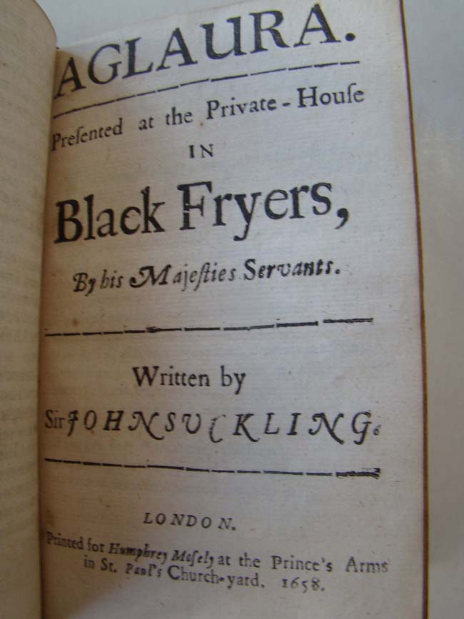 The Works of Sir John Suckling (1609-1642), English poet and inventor of the game of cribbage, printed in London in 1676 — image 6